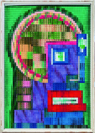 Marc Adrian, The Green Lady, 1974, Privatsammlung © Bildrecht, Wien 2026, Foto: Galerie bei der Albertina, Zetter und Künstler